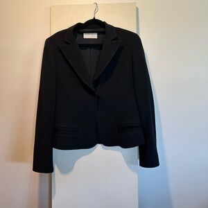 Tombolini Black Blazer Modern Cut Suit Jacket